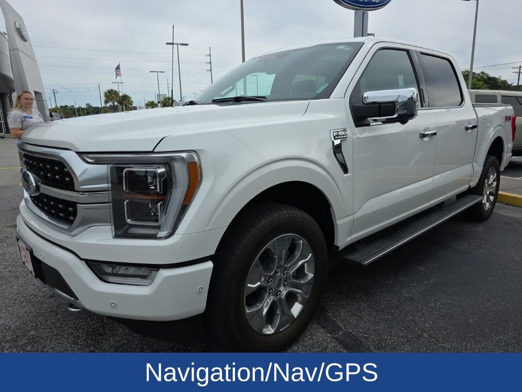 Certified 2023 Ford F150 Platinum w/ Equipment Group 701A High AWD/4WD image 4