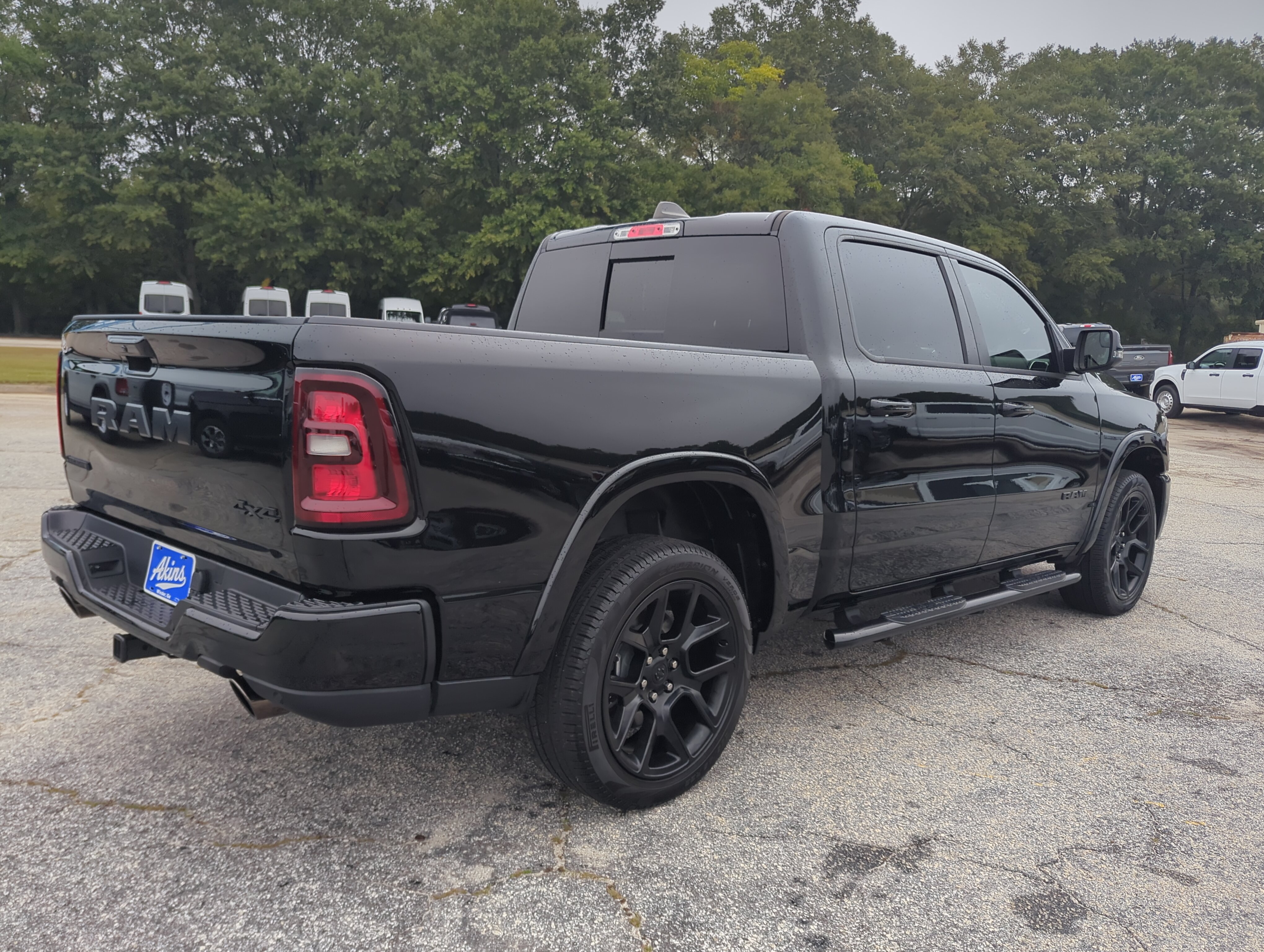 Used 2025 RAM 1500 Laramie w/ Night Edition AWD/4WD image 3