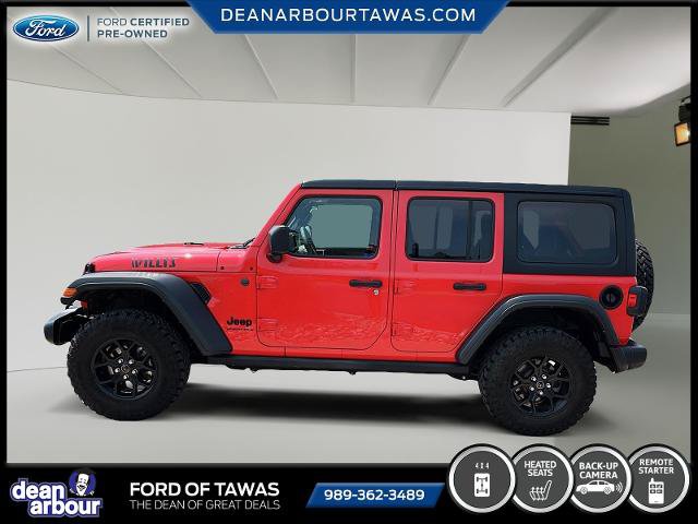 Used 2024 Jeep Wrangler Unlimited Sport AWD/4WD image 22