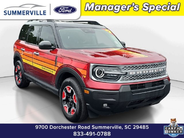 Certified 2025 Ford Bronco Sport Free Wheeling w/ Convenience Package