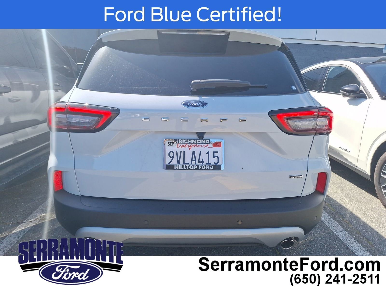 Certified 2025 Ford Escape SE w/ PHEV Premium Package FWD image 6