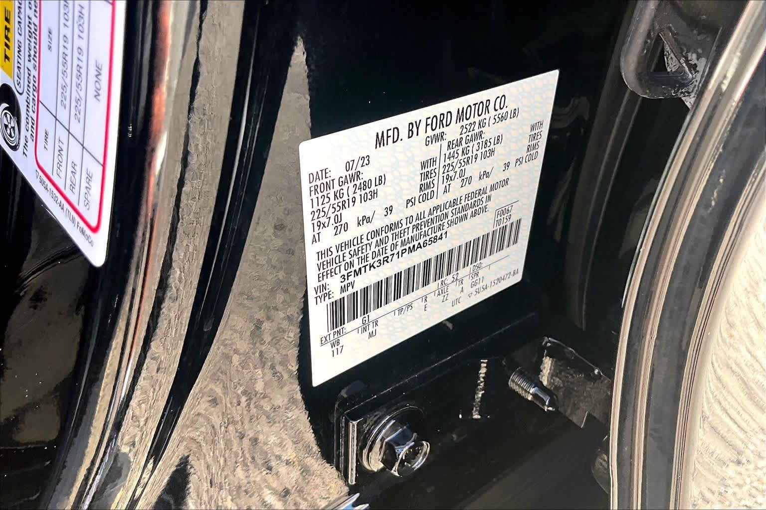 Certified 2023 Ford Mustang Mach-E Premium RWD image 33