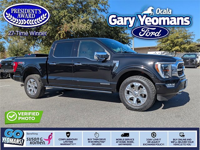 Certified 2023 Ford F150 Platinum w/ Equipment Group 701A High