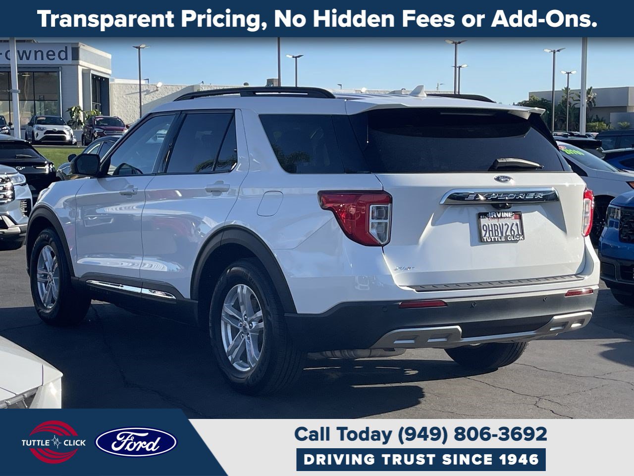 Certified 2023 Ford Explorer XLT w/ Equipment Group 202A RWD image 4