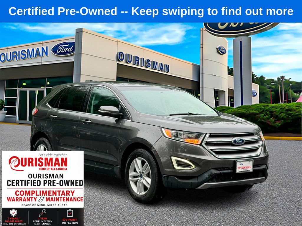 Certified 2018 Ford Edge SEL w/ Equipment Group 201A
