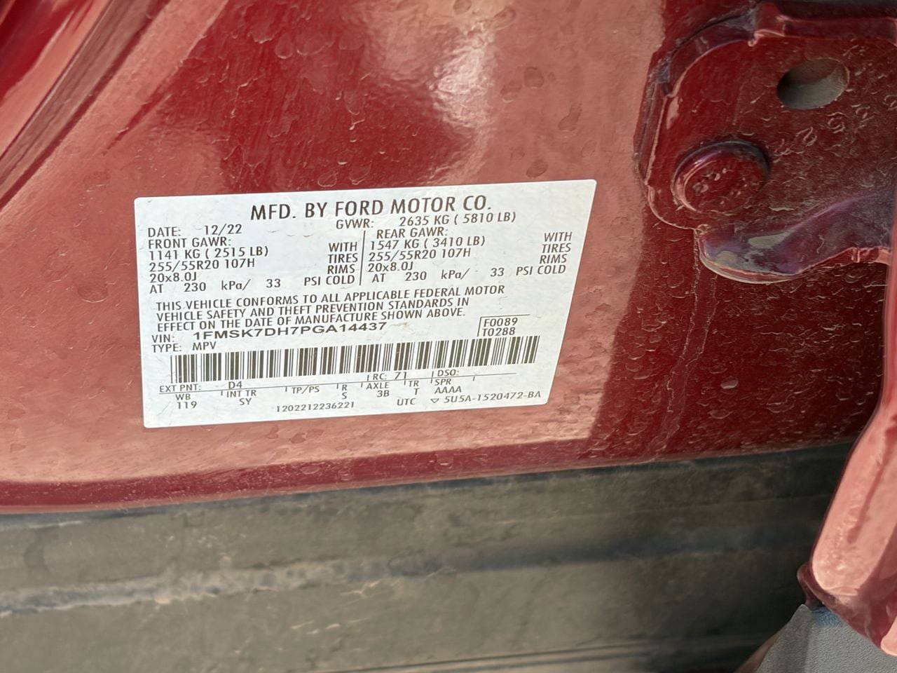 Certified 2023 Ford Explorer XLT w/ Equipment Group 202A RWD image 33