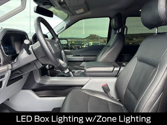 Certified 2023 Ford F150 Lightning XLT w/ Equipment Group 312A High image 12