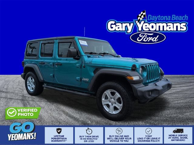 Used 2020 Jeep Wrangler Unlimited Sport S AWD/4WD image 1