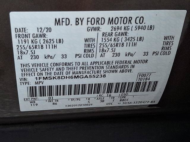 Certified 2021 Ford Explorer XLT w/ Class III Trailer Tow Package AWD/4WD image 27