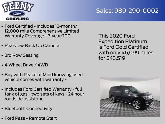 Certified 2020 Ford Expedition Platinum image 11