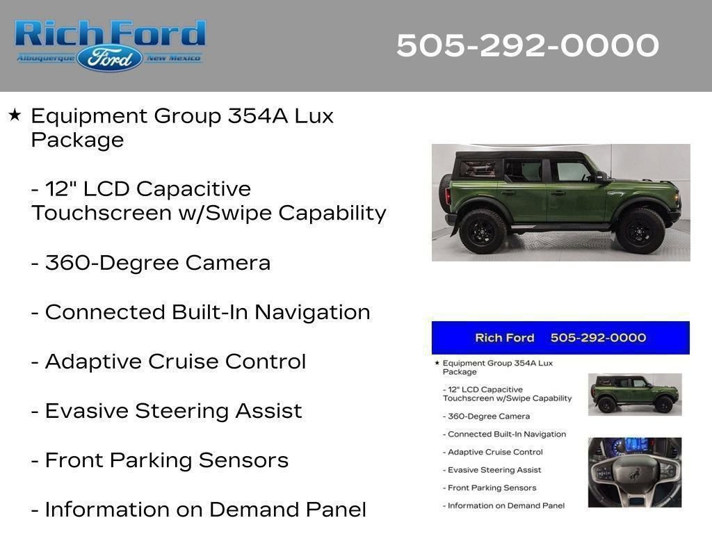 Certified 2023 Ford Bronco Wildtrak AWD/4WD image 27