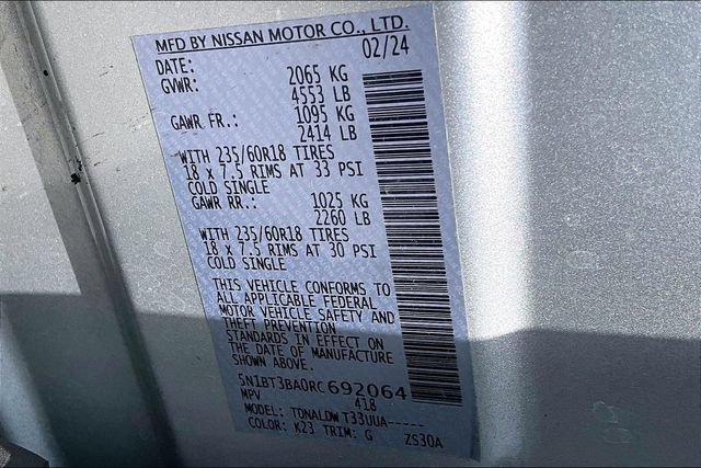 Used 2024 Nissan Rogue SV FWD image 29