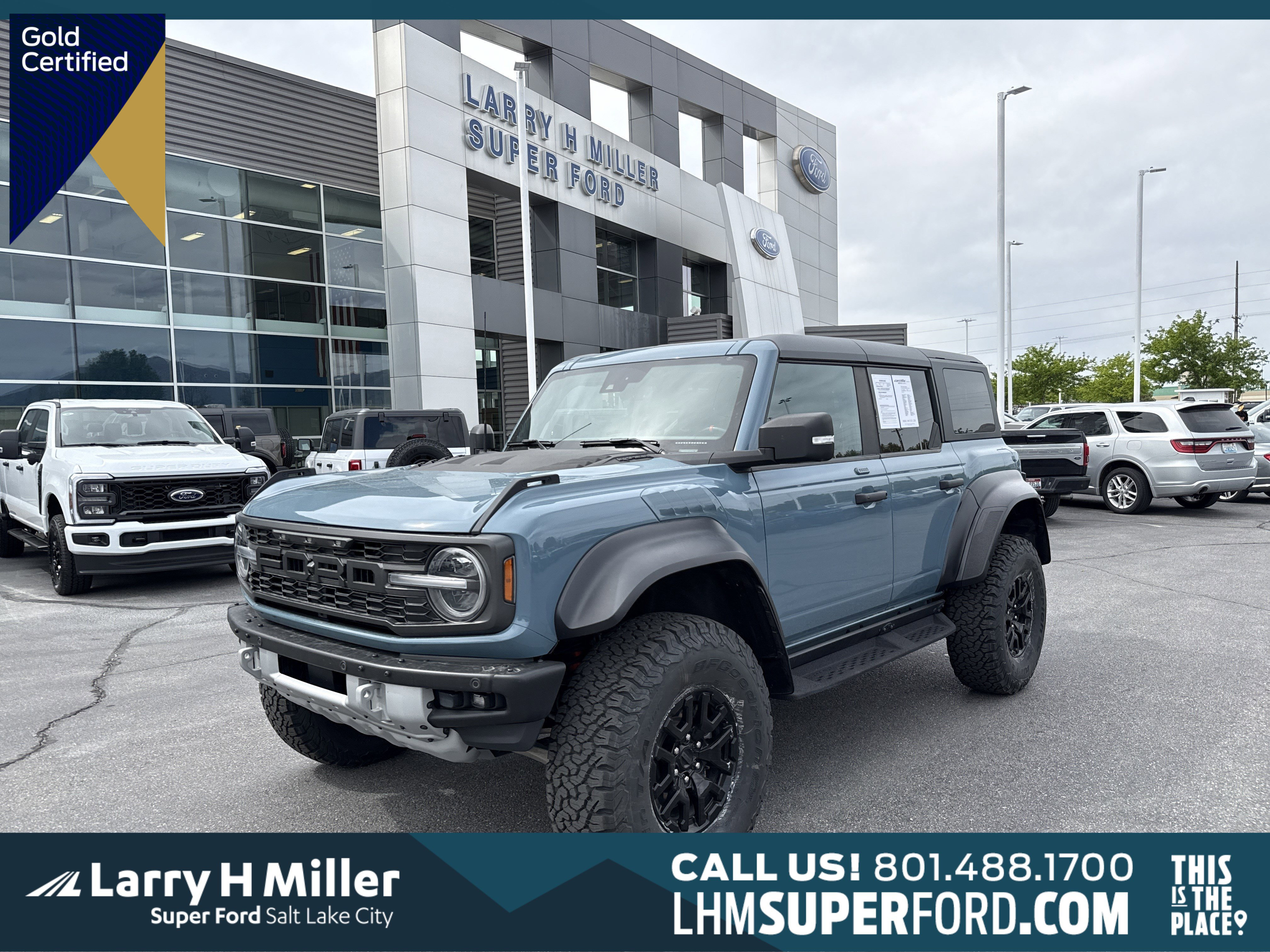 Certified 2023 Ford Bronco Raptor AWD/4WD image 1