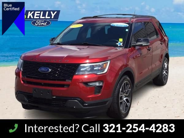 Certified 2019 Ford Explorer Sport w/ Equipment Group 401A