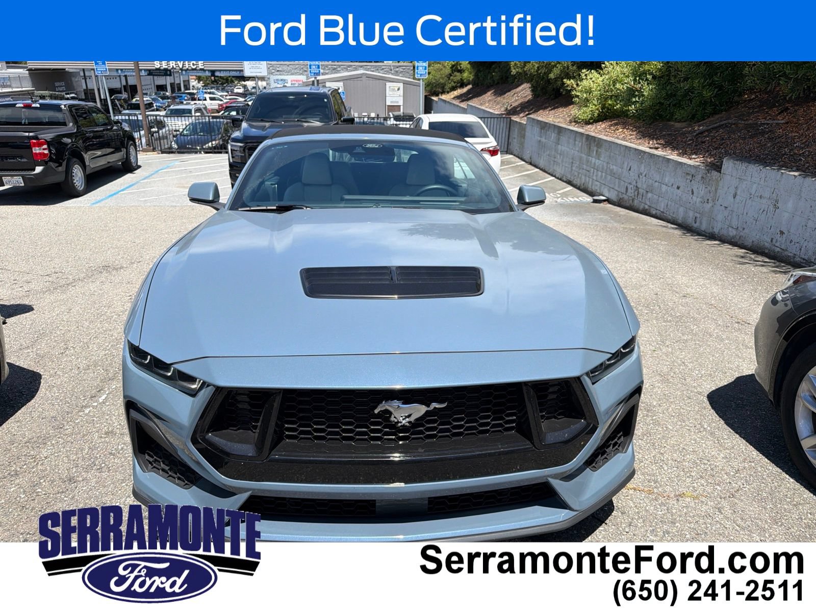Certified 2024 Ford Mustang GT Premium w/ GT Performance Package RWD image 2