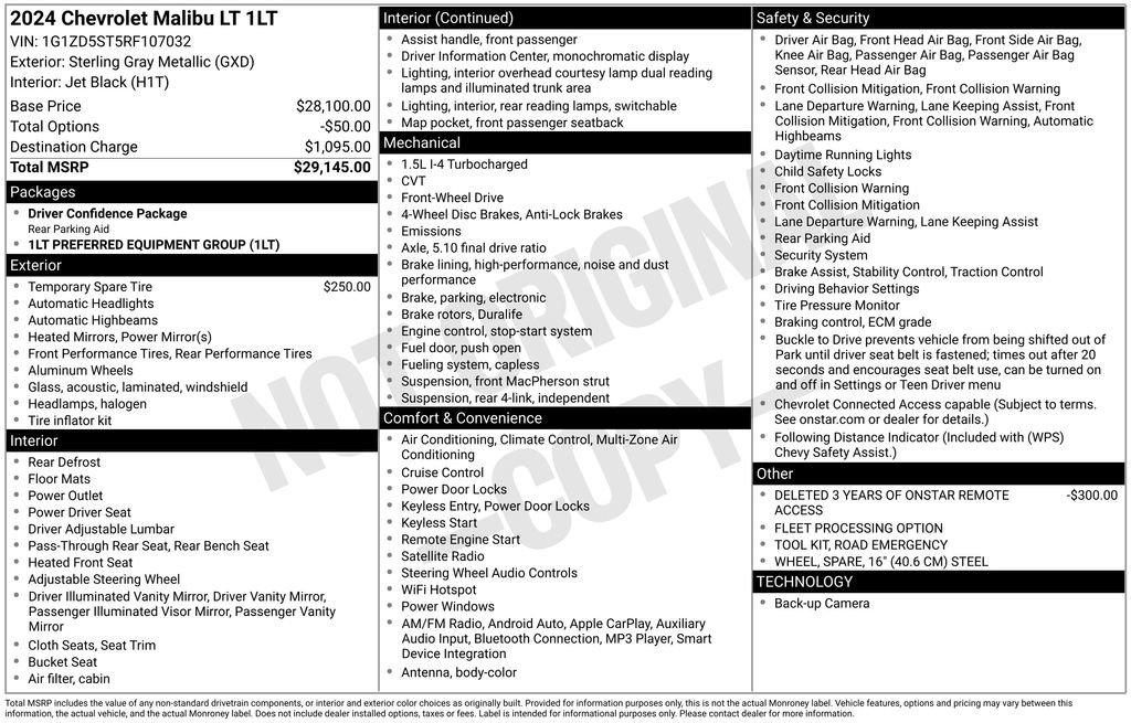 Used 2024 Chevrolet Malibu LT image 6
