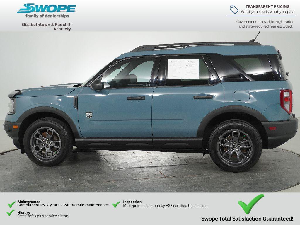 Certified 2022 Ford Bronco Sport Big Bend w/ Convenience Package AWD/4WD image 6