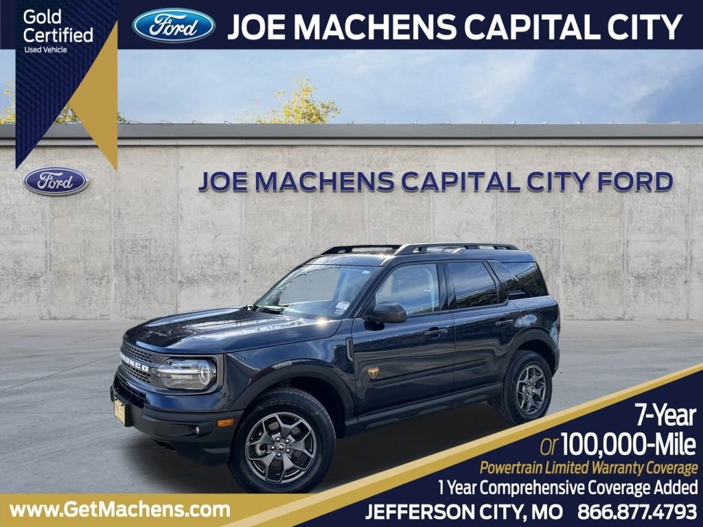 Certified 2021 Ford Bronco Sport Badlands w/ Badlands Package image 1