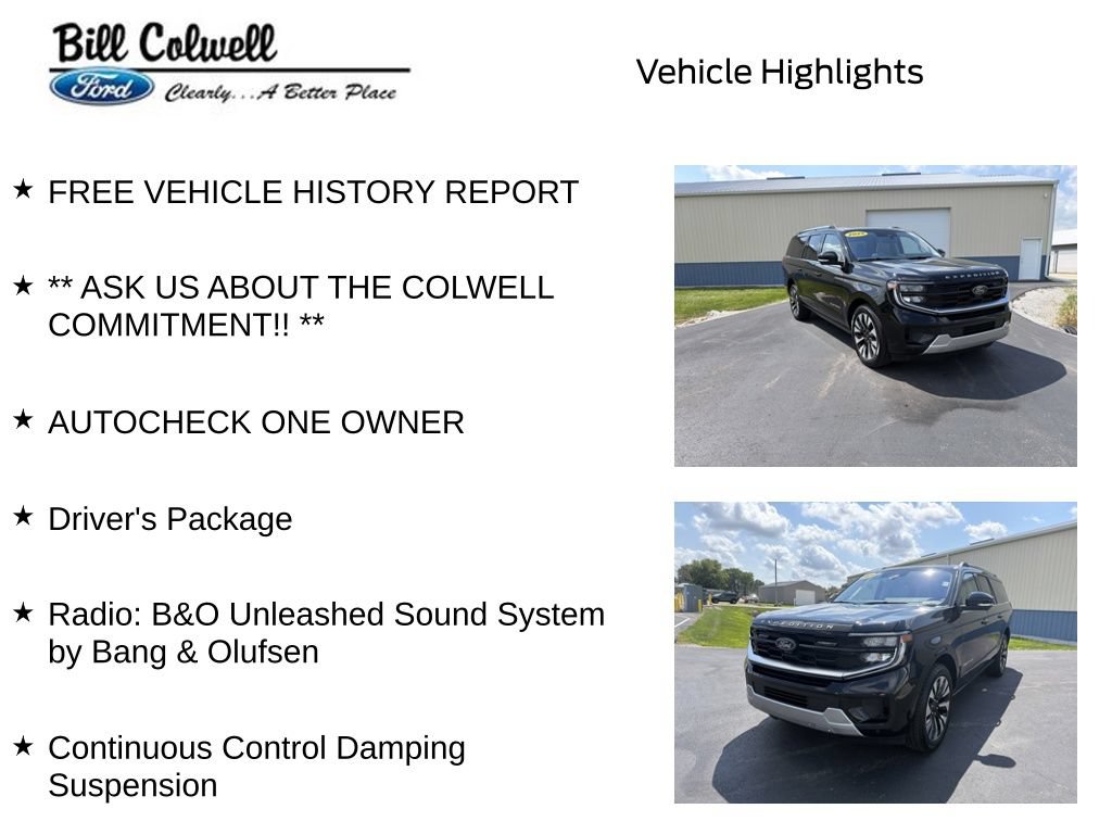 Certified 2025 Ford Expedition Max Platinum w/ Driver's Package AWD/4WD image 11