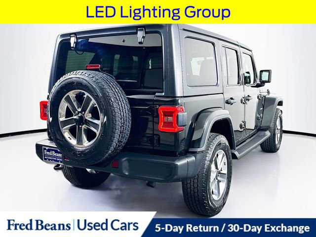 Used 2022 Jeep Wrangler Unlimited Sahara w/ LED Lighting Group image 5