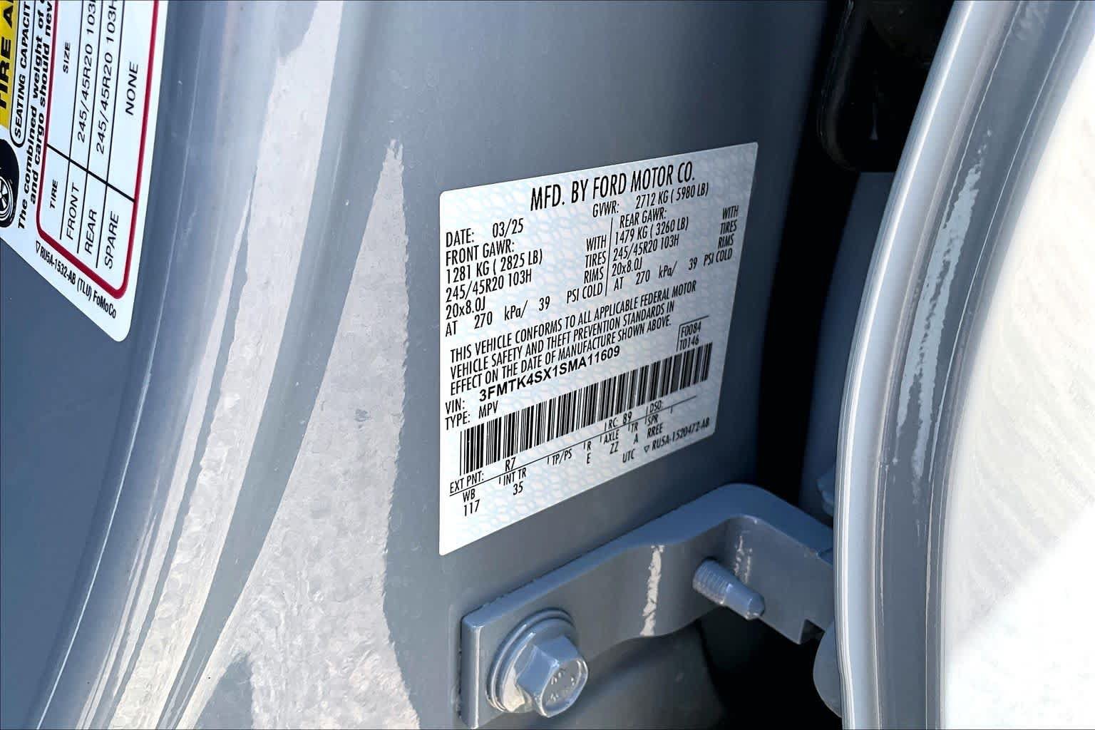 Certified 2025 Ford Mustang Mach-E GT AWD/4WD image 33
