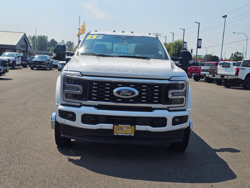 Certified 2025 Ford F450 Platinum w/ Camper Package AWD/4WD image 8