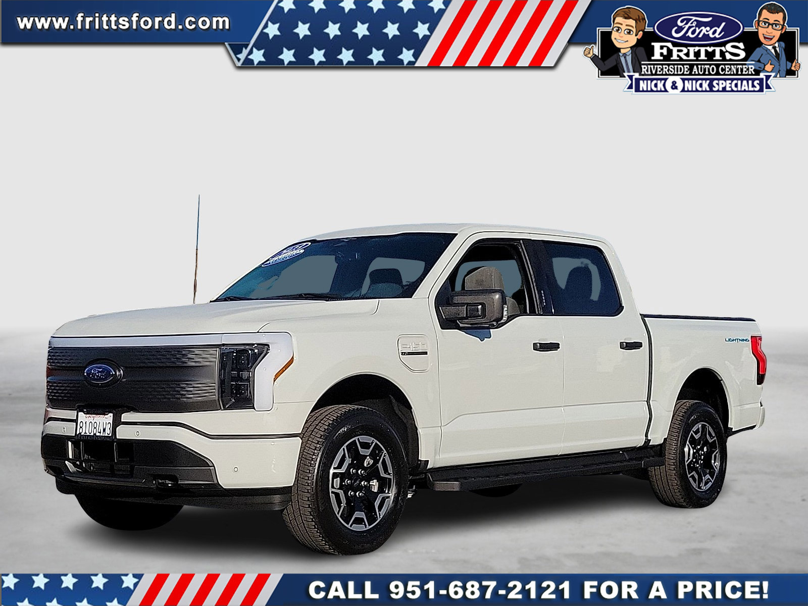 Certified 2023 Ford F150 Lightning XLT image 1