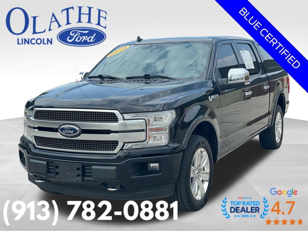 Certified 2020 Ford F150 Platinum w/ Equipment Group 701A Luxury