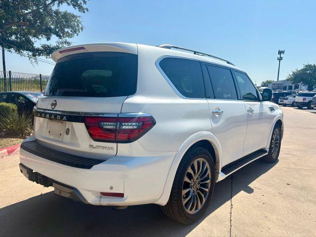 Used 2023 Nissan Armada Platinum w/ Captain's Chairs Package AWD/4WD image 3