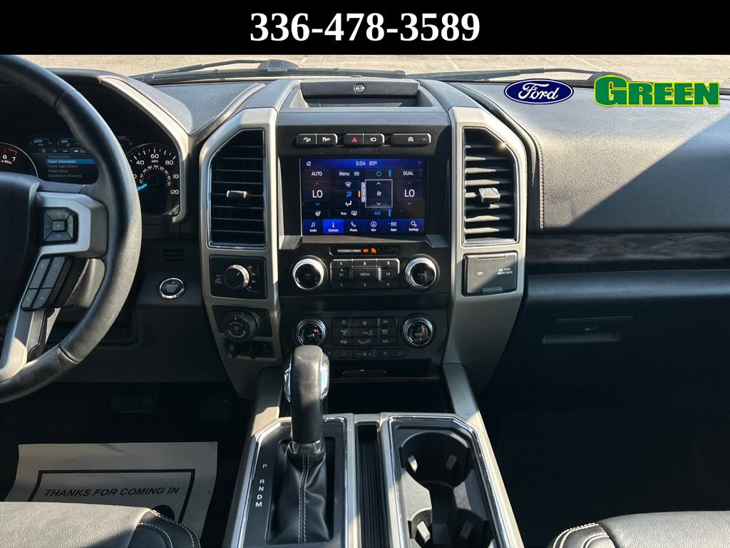 Certified 2020 Ford F150 Lariat w/ Equipment Group 502A Luxury AWD/4WD image 19