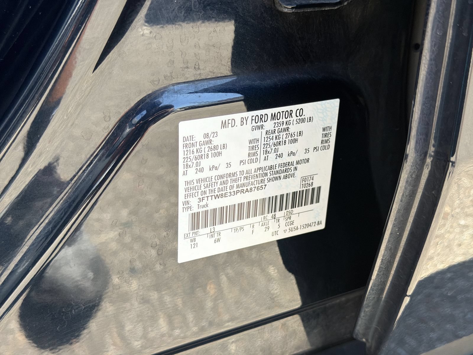 Certified 2023 Ford Maverick Lariat w/ Lariat Luxury Package FWD image 41