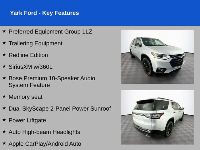 Used 2021 Chevrolet Traverse Premier w/ Redline Edition FWD video 2