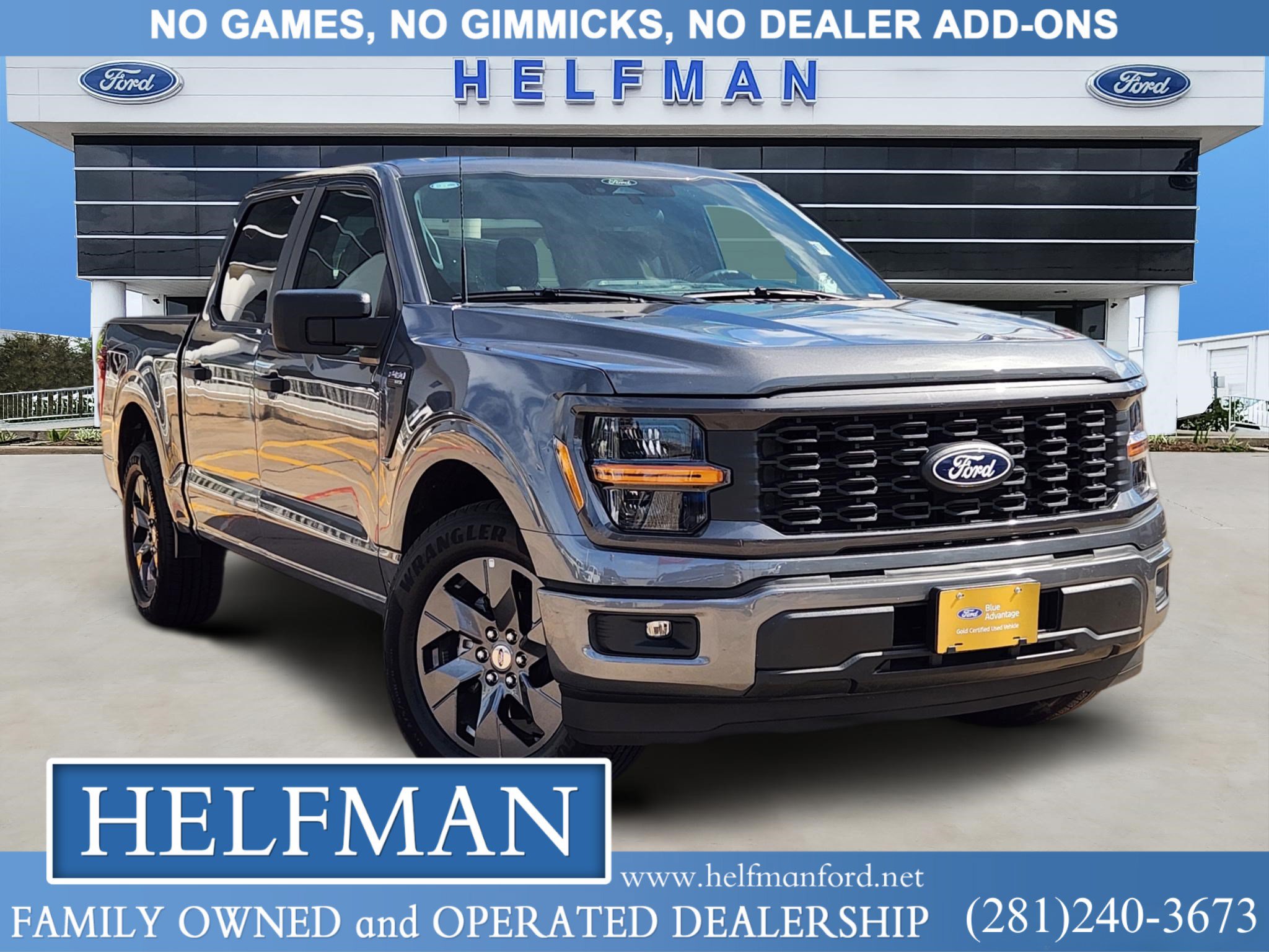 Certified 2025 Ford F150 STX w/ Equipment Group 200A RWD image 1