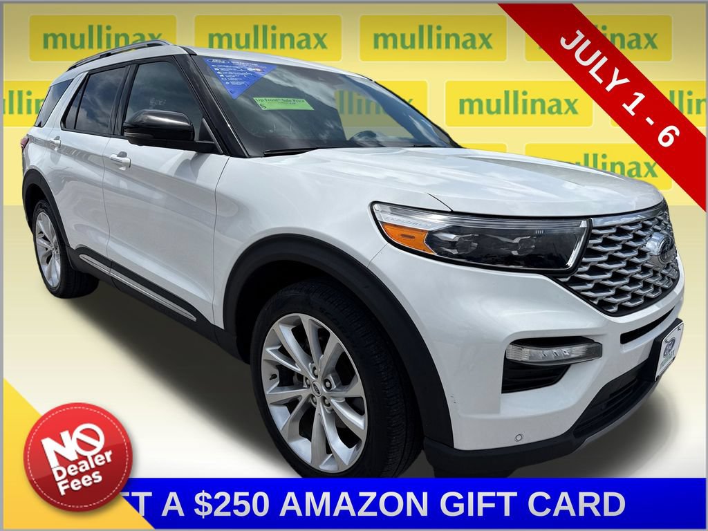 Certified 2022 Ford Explorer Platinum w/ Equipment Group 601A