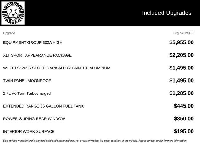 Certified 2023 Ford F150 XLT w/ Equipment Group 302A High image 18