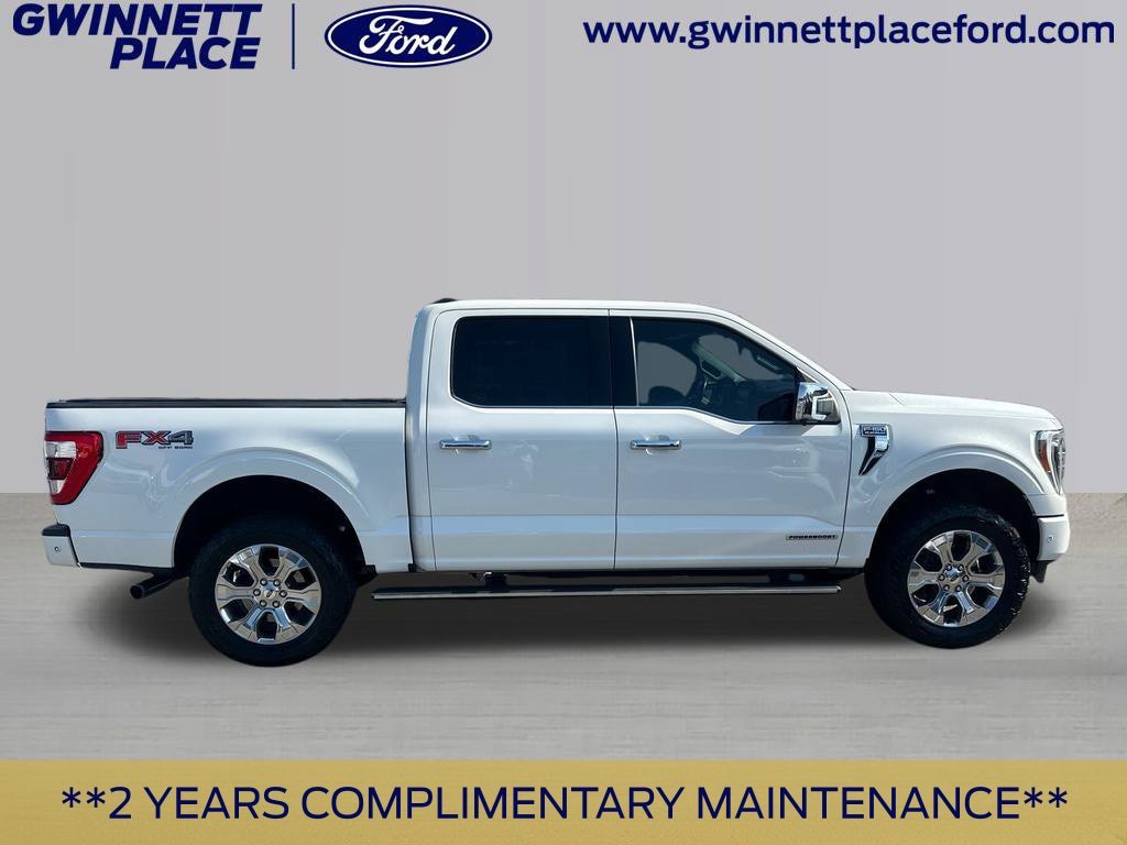 Certified 2022 Ford F150 Platinum w/ Equipment Group 701A High AWD/4WD image 4