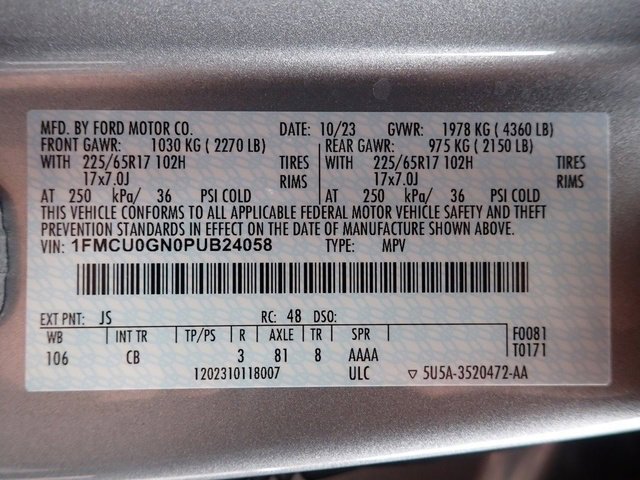 Certified 2023 Ford Escape Active w/ Cold Weather Package image 21