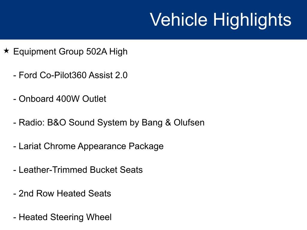 Certified 2021 Ford F150 Lariat w/ Equipment Group 502A High image 24