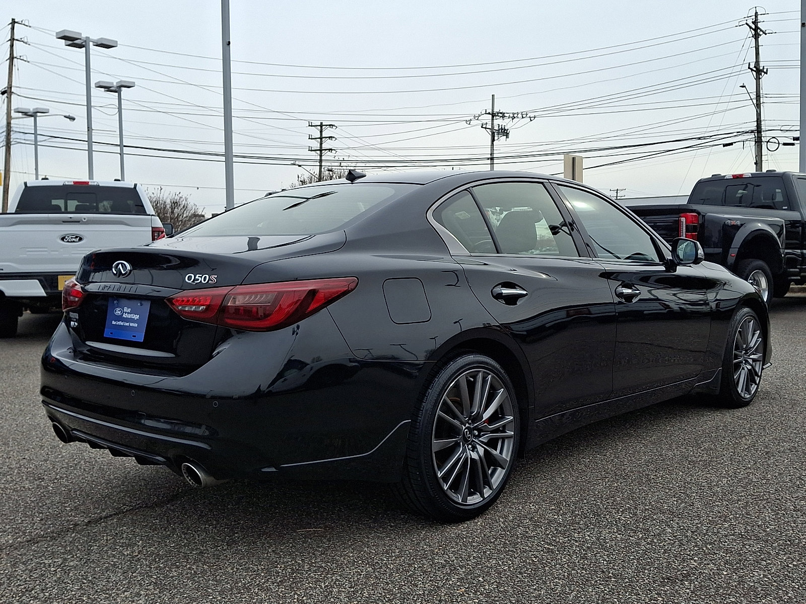 Used 2021 INFINITI Q50 Red Sport 400 w/ All Weather Package image 10