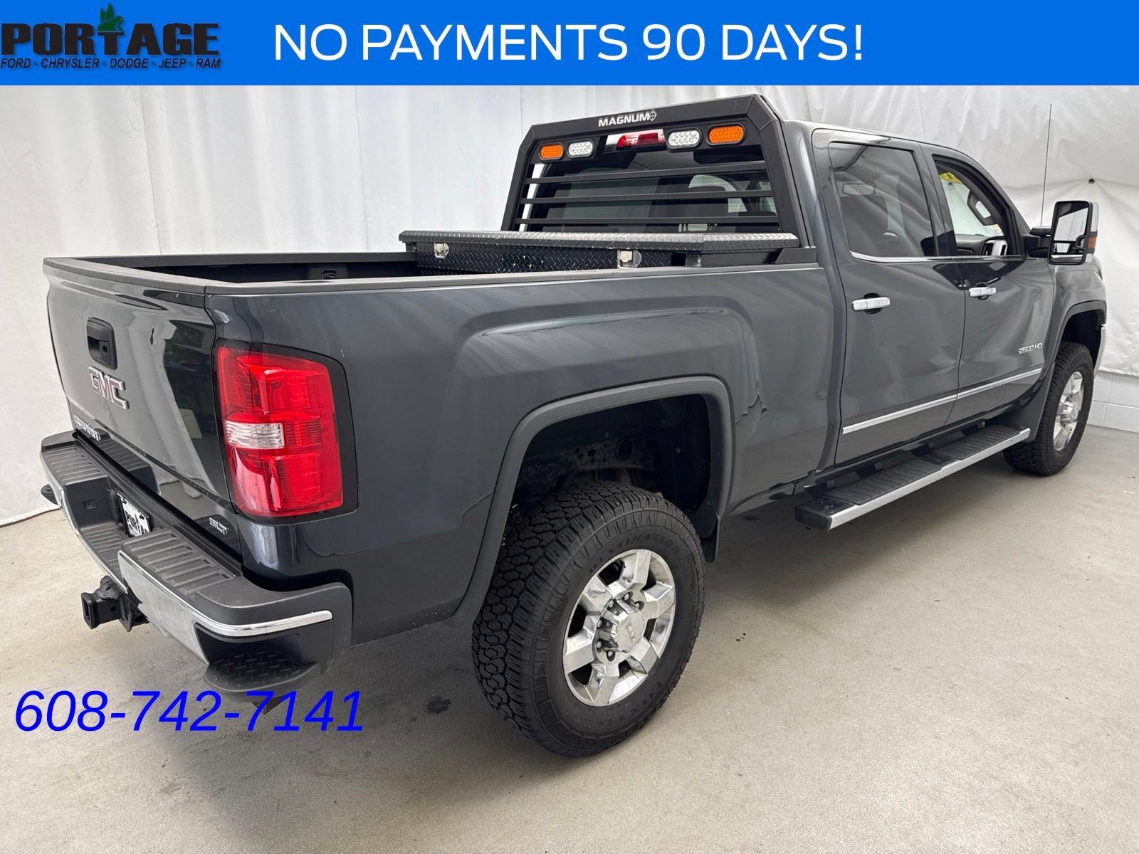 Used 2017 GMC Sierra 2500 SLT w/ Snow Plow Prep Package AWD/4WD image 3