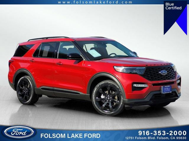 Certified 2023 Ford Explorer ST-Line w/ Class IV Trailer Tow Package