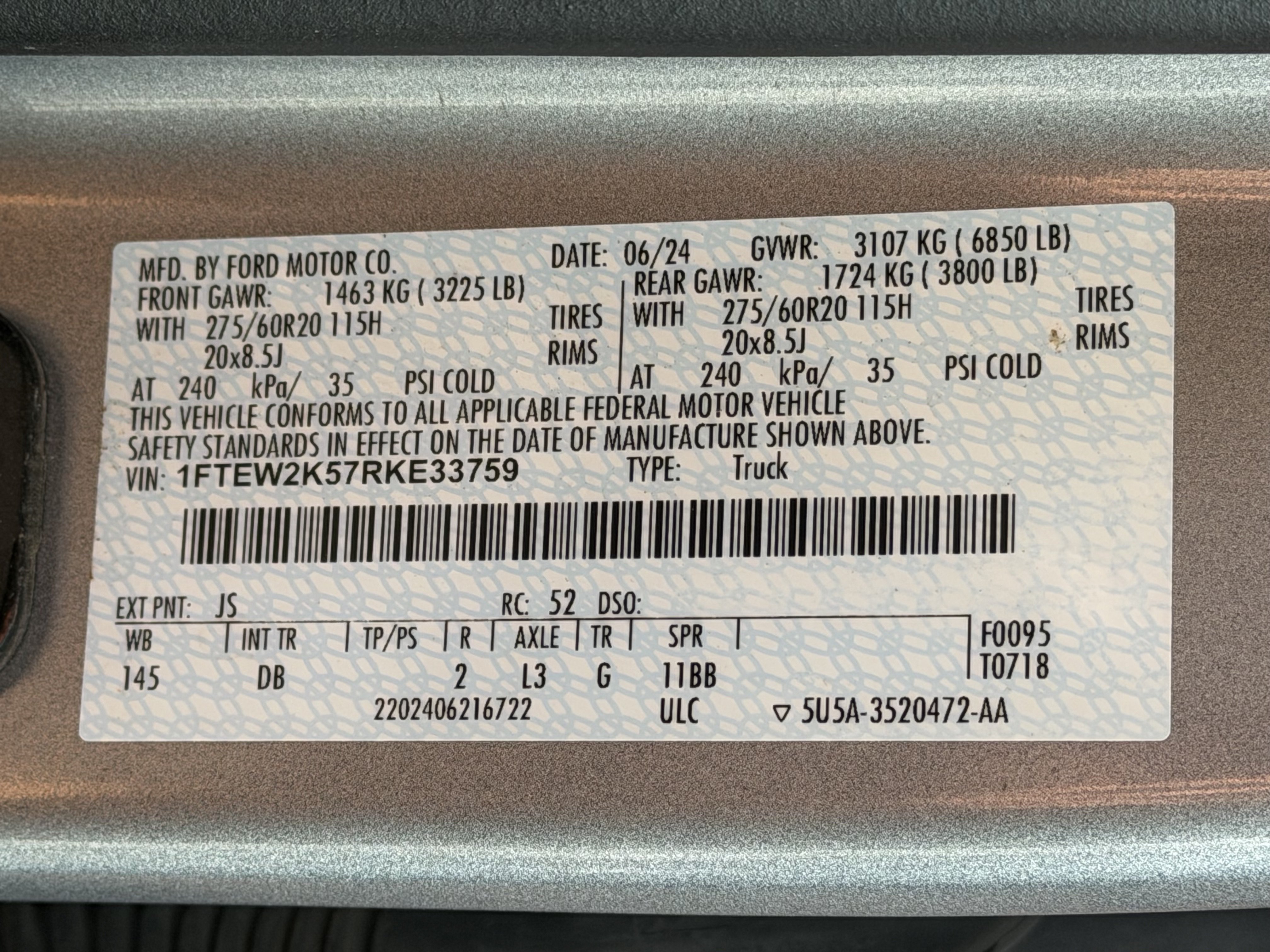 Certified 2024 Ford F150 STX RWD image 9