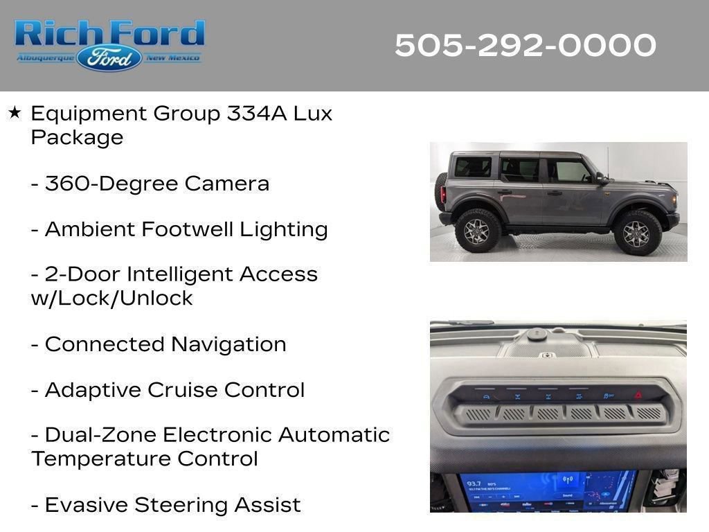 Certified 2025 Ford Bronco Badlands AWD/4WD image 25