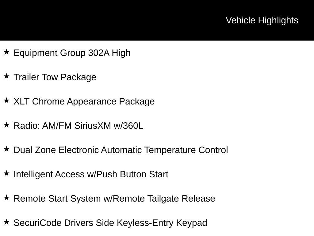 Certified 2022 Ford F150 XLT w/ Equipment Group 302A High image 6