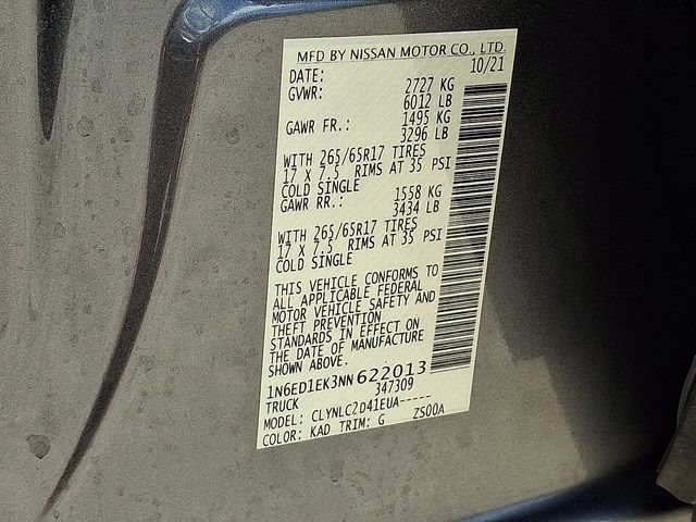 Used 2022 Nissan Frontier SV AWD/4WD image 28