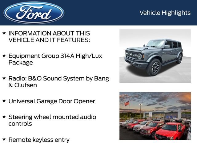 Certified 2024 Ford Bronco Outer Banks AWD/4WD image 4