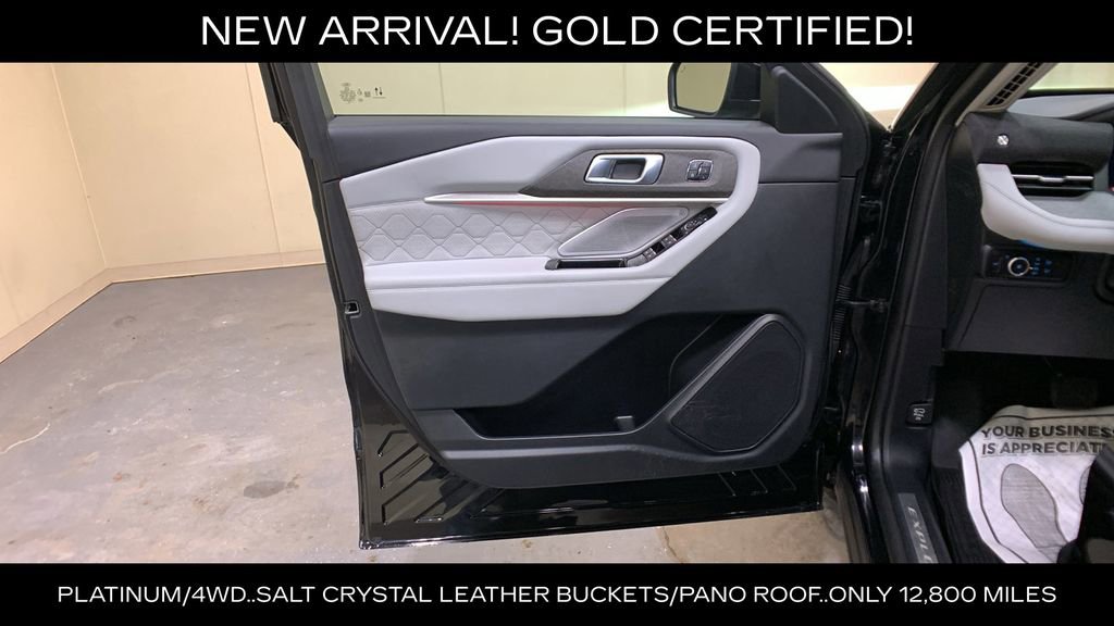 Certified 2025 Ford Explorer Platinum w/ LUX Leather Package AWD/4WD image 33