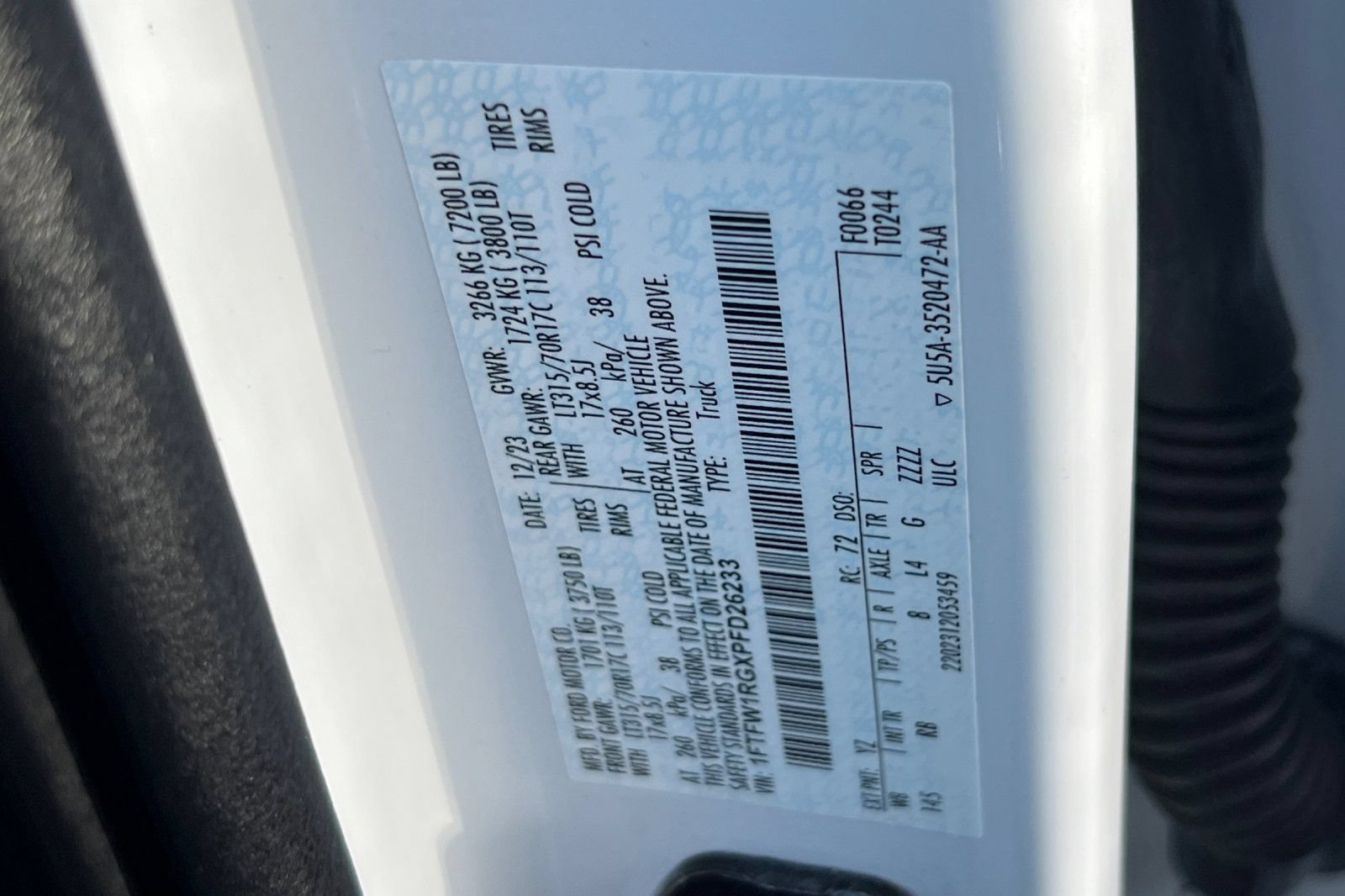 Certified 2023 Ford F150 Raptor w/ Raptor Carbon Fiber Package AWD/4WD image 30