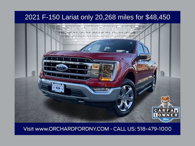 Certified 2021 Ford F150 Lariat w/ Equipment Group 502A High