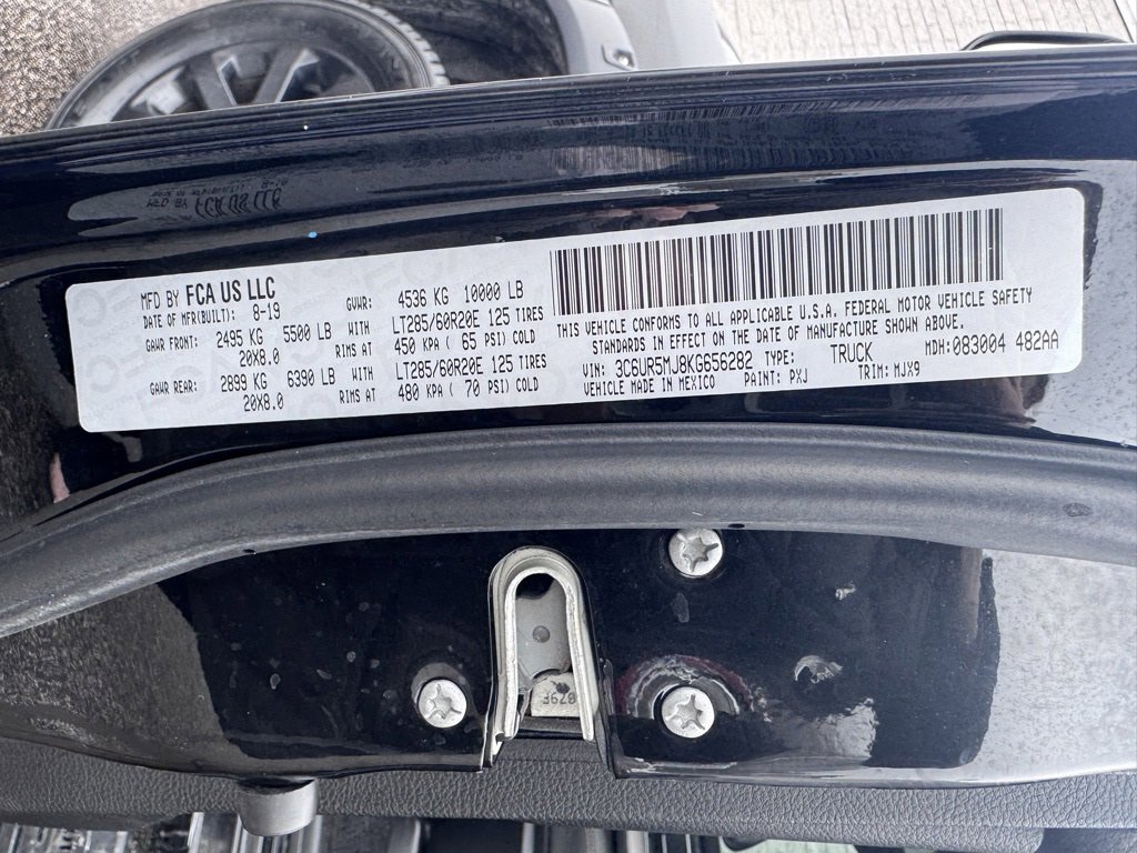 Used 2019 RAM 2500 Big Horn w/ Black Appearance Package image 43